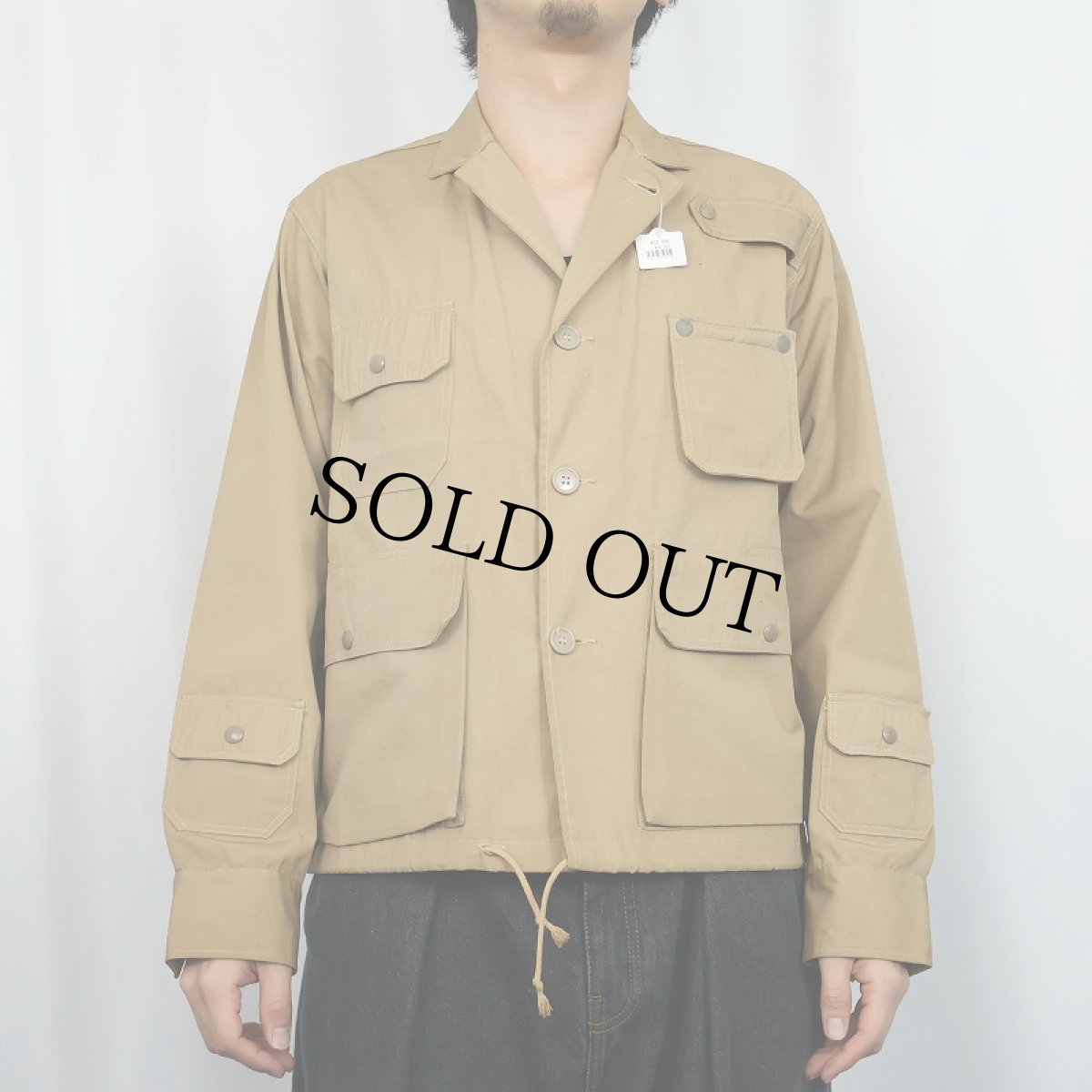 画像3: 40's Congress コットンポプリン フィッシングジャケット (3)