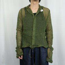 画像2: 90's U.S.ARMY モスキートパーカー LARGE (2)