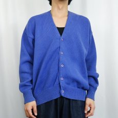 画像2: 90's GAP コットンニットカーディガン XL (2)