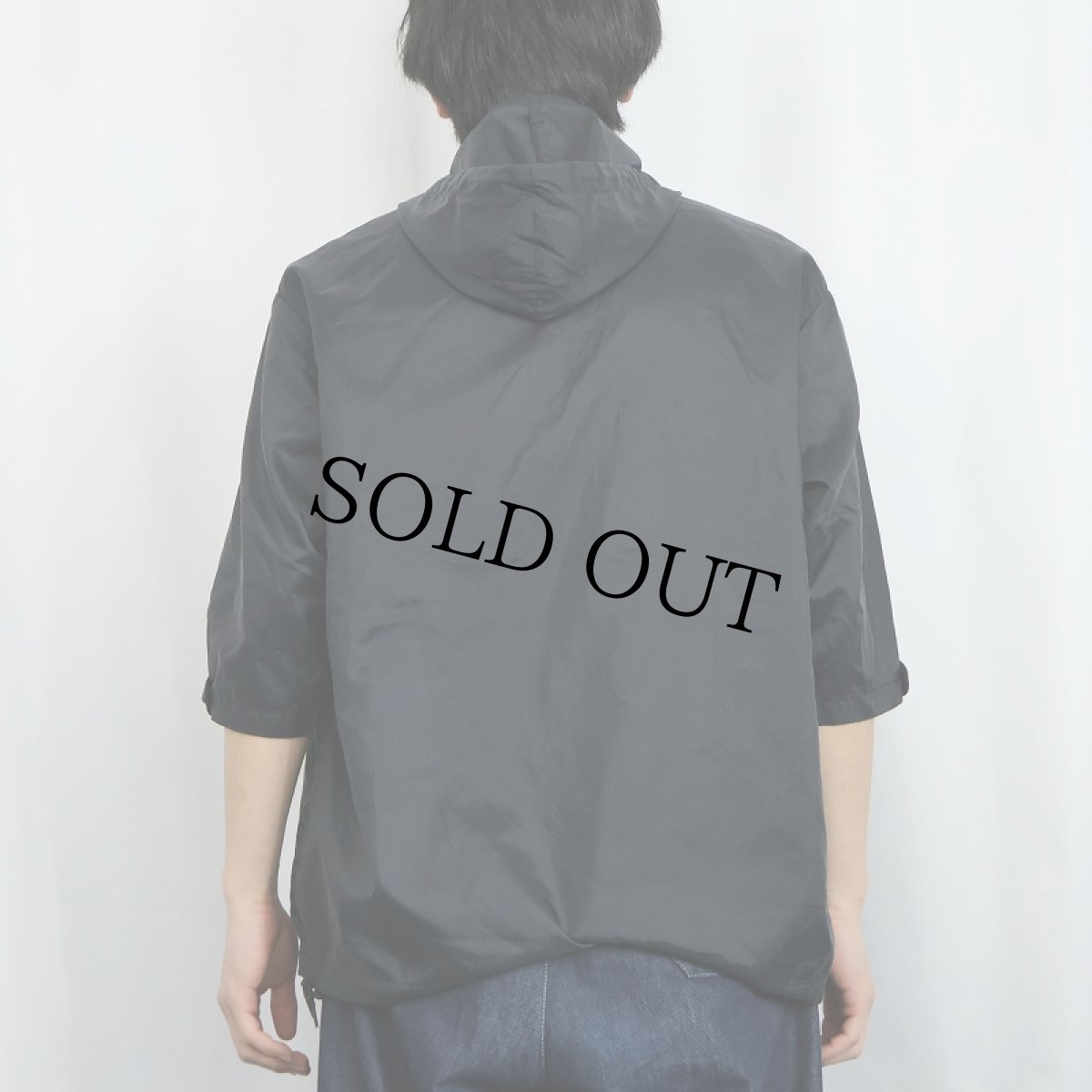 画像3: 60's McGREGOR USA製 "Nylon Self-Park Parka" ナイロンアノラックパーカー BLACK M (3)