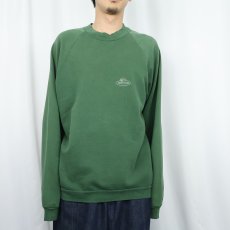 画像2: 90's EURO FRUIT OF THE LOOM ロゴプリントスウェット XL (2)