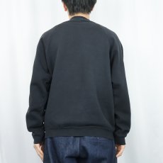 画像3: 90's EURO FRUIT OF THE LOOM ロゴプリントスウェット BLACK L (3)