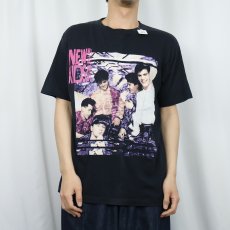 画像3: 90's NEW KIDS ON THE BLOCK "MAGIC SUMMER TOUR" ボーイバンド ツアーＴシャツ BLACK (3)