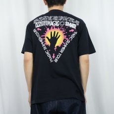 画像4: 90's NEW KIDS ON THE BLOCK "MAGIC SUMMER TOUR" ボーイバンド ツアーＴシャツ BLACK (4)