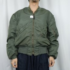 画像3: 60's U.S.AIR FORCE L-2B フライトジャケット LARGE (3)
