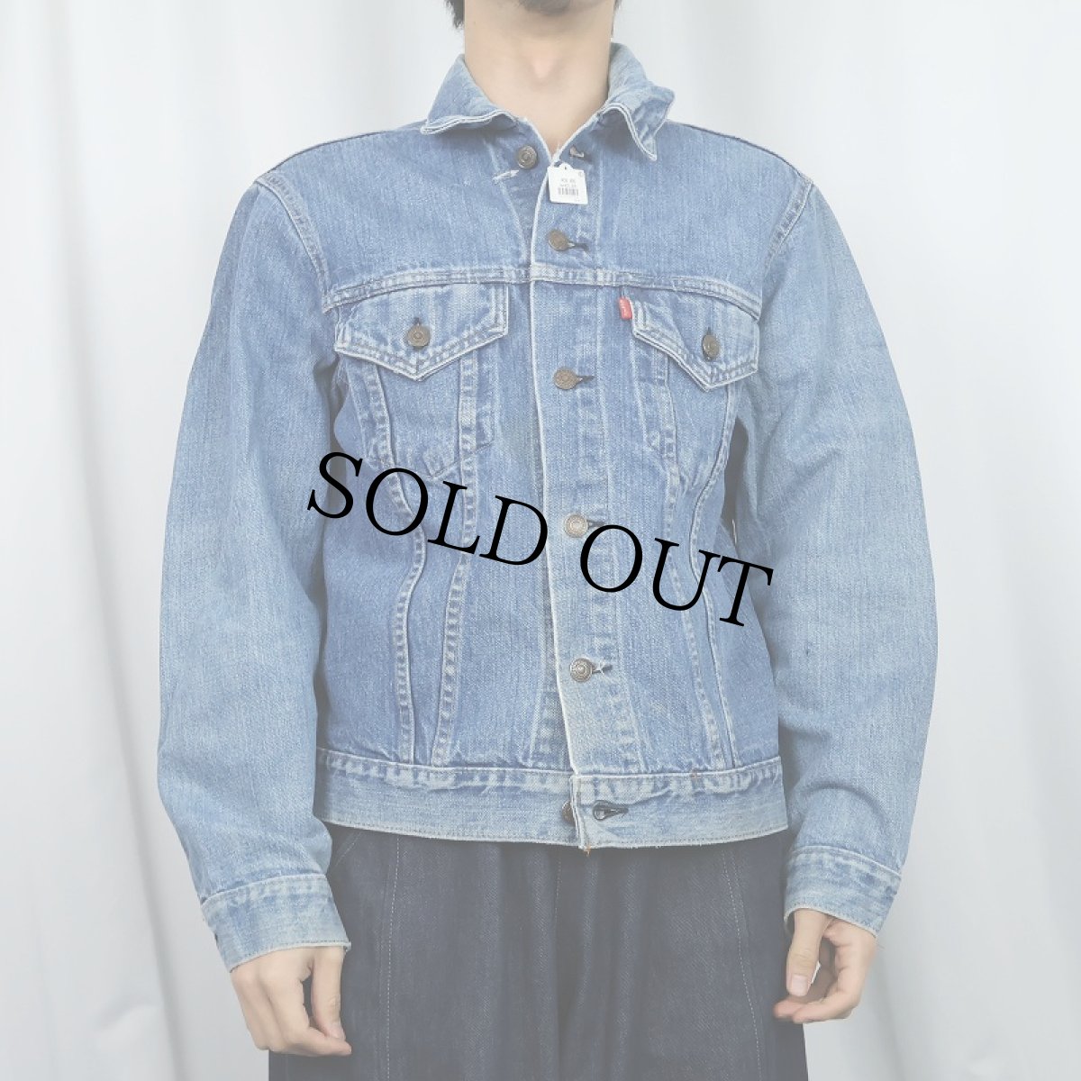 画像2: 70〜80's Levi's 70505-0213 USA製 デニムジャケット SIZE42 (2)