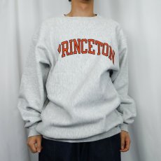 画像3: 90's Champion REVERSE WEAVE USA製 "PRINCETON" プリントスウェット XXL (3)