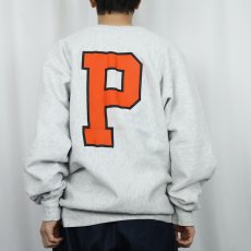 画像4: 90's Champion REVERSE WEAVE USA製 "PRINCETON" プリントスウェット XXL (4)