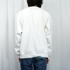 画像3: 80's STUSSY ロゴ刺繍スウェット XL (3)