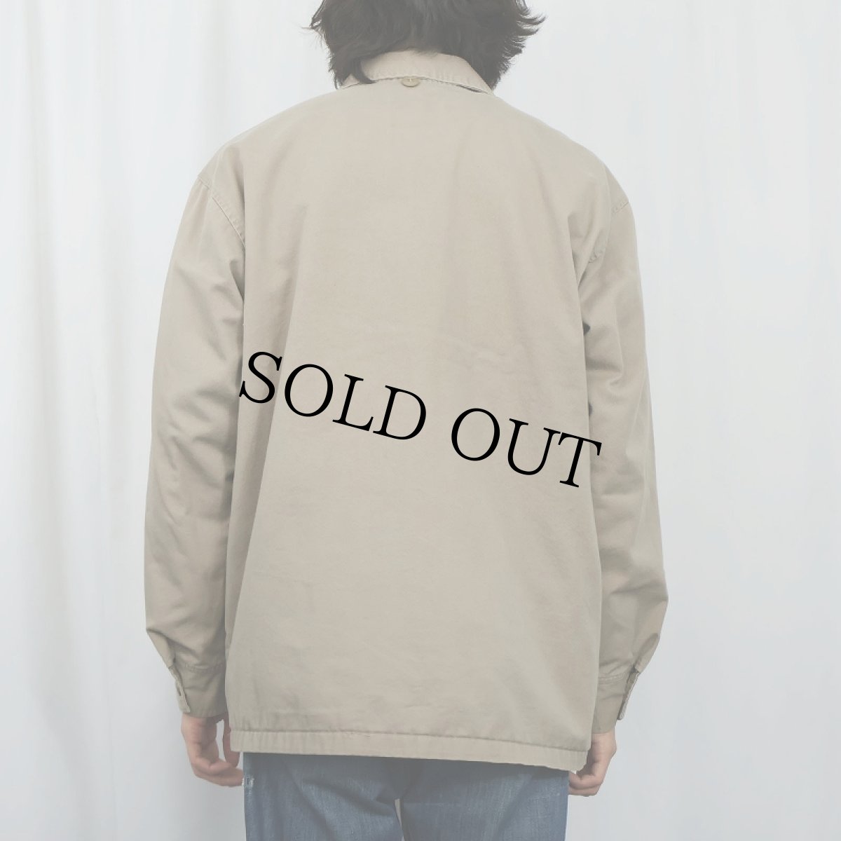 画像3: 90's STUSSY "OUTER GEAR" コットンジャケット S (3)