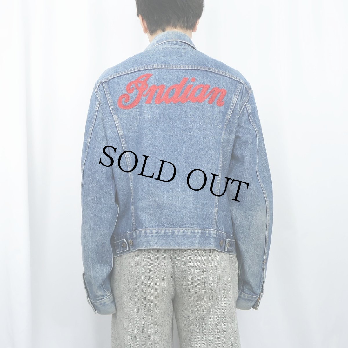 画像4: 70〜80's Levi's 70505 "Indian" チェーン刺繍 デニムジャケット (4)