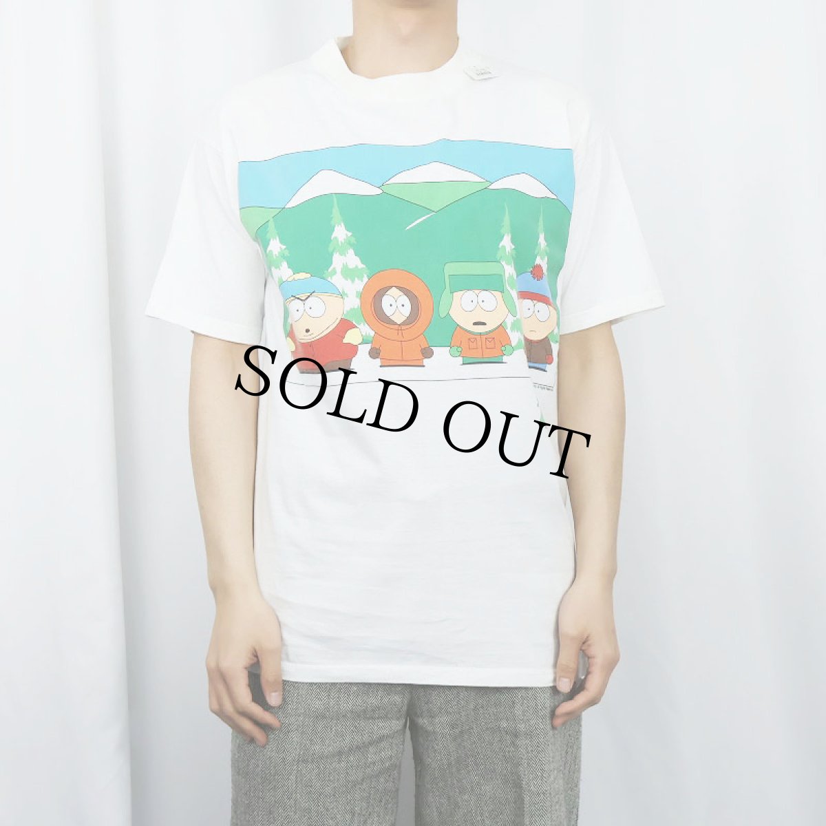 画像2: 90's SOUTH PARK キャラクタープリントTシャツ M (2)