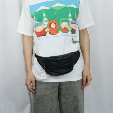 画像2: レザーウエストポーチ (2)