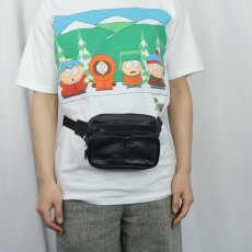 画像2: レザーウエストポーチ (2)