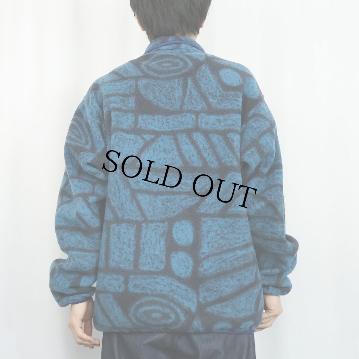 画像3: 2015AW Patagonia 総柄 スナップＴ L (3)