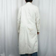 画像3: 60〜70's Fashion Seal Uniforms ペンキペイント コットンワークコート SIZE38 (3)