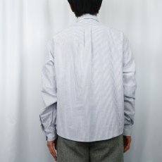 画像3: 90's〜 Ralph Lauren ストライプ柄 コットンボタンダウンシャツ SIZE16-35 (3)