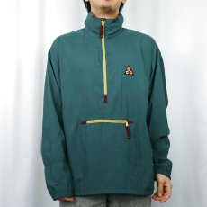 画像3: 90's NIKE ACG 柄刺繍 ナイロンアノラックジャケット (3)