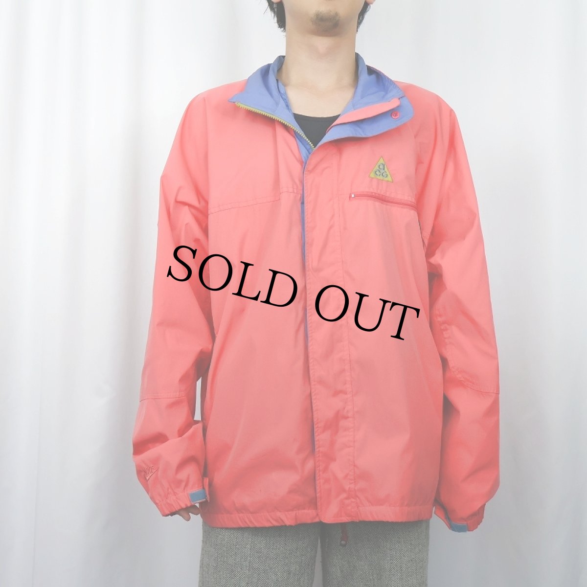 画像2: 90's NIKE ACG ポリエステル ジップジャケット XL (2)