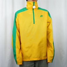 画像2: 70's NIKE USA製 ハーフジップナイロンジャケット L (2)