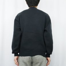 画像3: 90's〜 RUSSELL ATHLETIC USA製 前Vスウェット BLACK M (3)