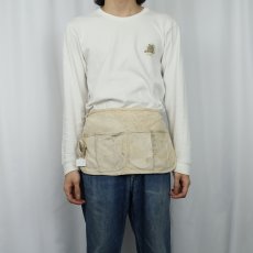 画像2: VINTAGE キャンバス ツールエプロン (2)