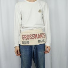 画像2: VINTAGE "GROSSMAN'S" キャンバス ツールエプロン (2)