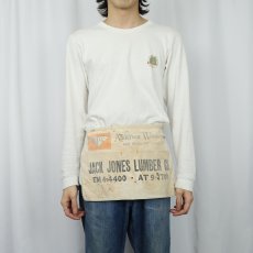画像2: VINTAGE "JACK JONES LUMBER CO." キャンバス ツールエプロン (2)