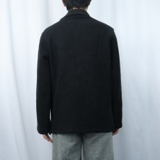 画像3: 40's U.S.NAVY HBT WOOL SUBMARINE JACKET (3)