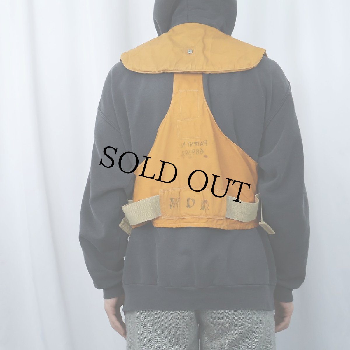 画像4: 60's ROYAL AIR FORCE MK4 ライフプリザーバーベスト (4)