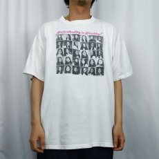 画像2: 90's USA製 "Individuality is Healthy!" フォトプリントTシャツ XL (2)