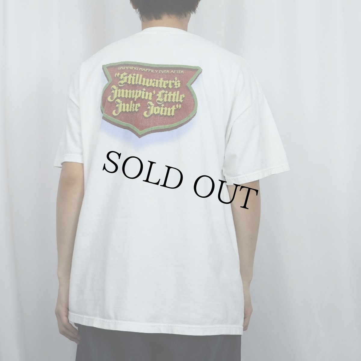 画像4: 2000's ESKIMOJOE'S WORKS "SHIMiRK" キャラクターパロディプリントTシャツ (4)