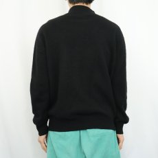 画像3: Westbound モックネック カシミアニットセーター BLACK L (3)