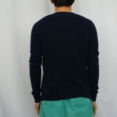 画像3: TAHARI カシミアニットセーター NAVY (3)