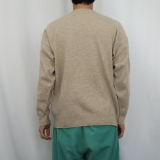 画像3: 80〜90's Burberrys アーガイル柄 ウールニットセーター SIZE44 (3)