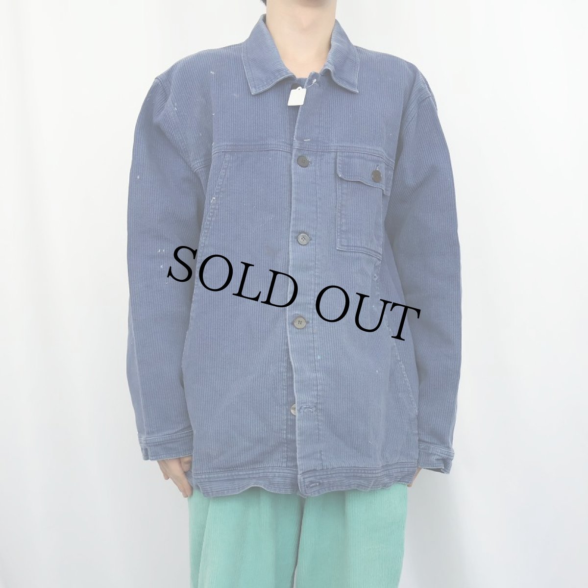 画像2: EURO コットンワークジャケット SIZE48 (2)