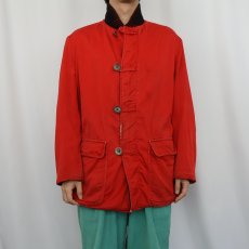 画像3: 60's McGREGOR USA製 "SPORTSWEAR" ウール/コットン リバーシブルジャケット BLACK/RED (3)