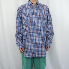 画像2: POLO Ralph Lauren "ESTATE CLASSIC FIT" チェック柄 コットンシャツ XL (2)