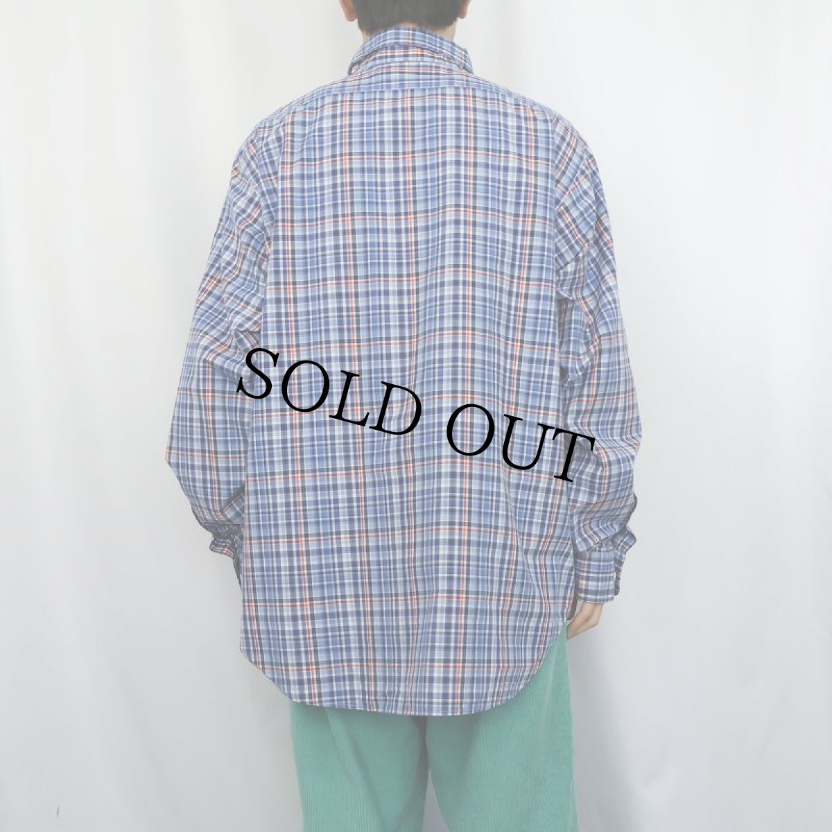 画像3: POLO Ralph Lauren "ESTATE CLASSIC FIT" チェック柄 コットンシャツ XL (3)