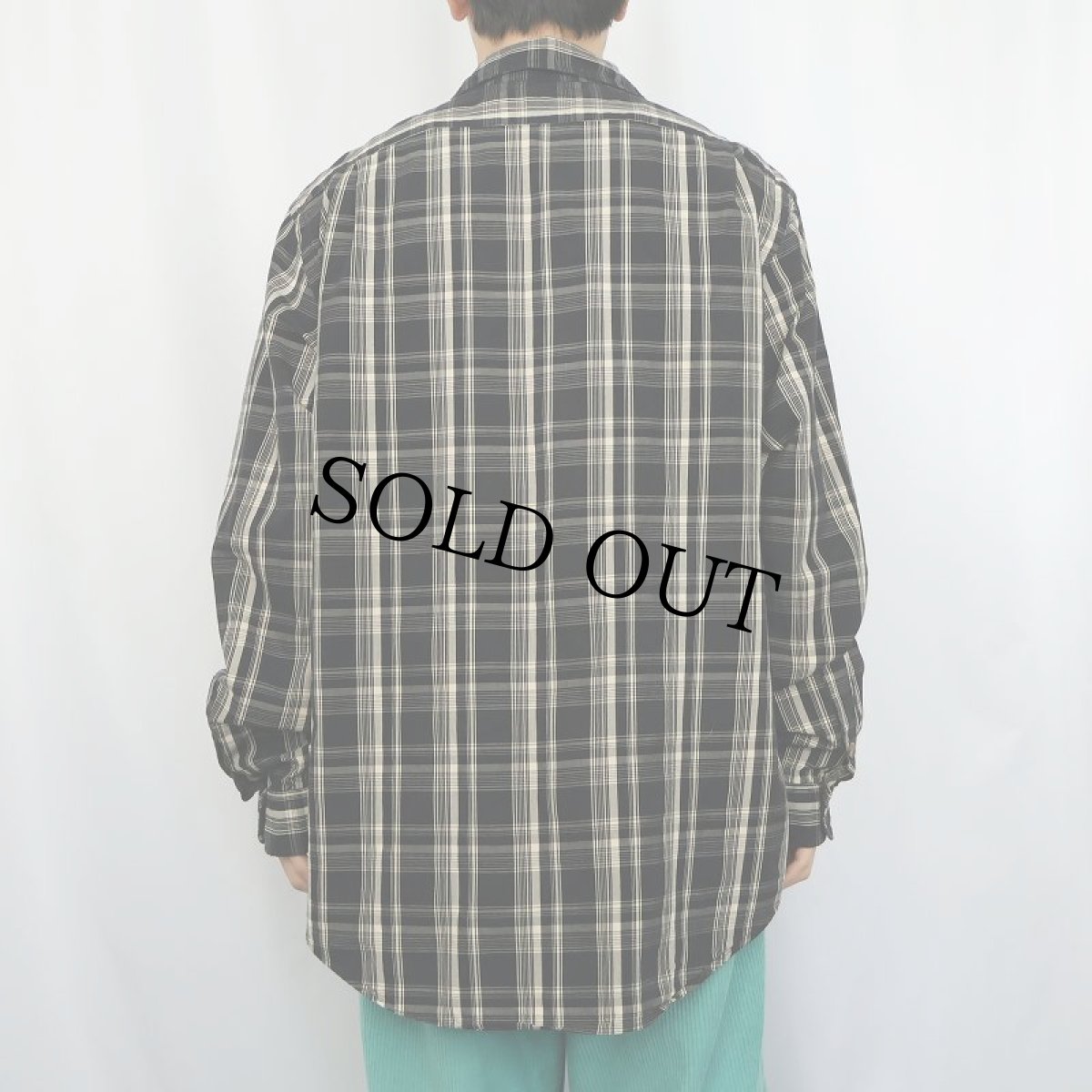 画像3: POLO Ralph Lauren チェック柄 コットンプルオーバーシャツ BLACK XL (3)