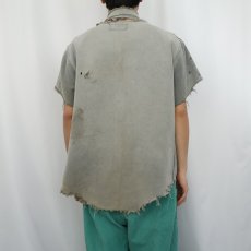 画像3: 60's Cleveland Overall Division カットオフ ウィップコード ワークシャツ L (3)