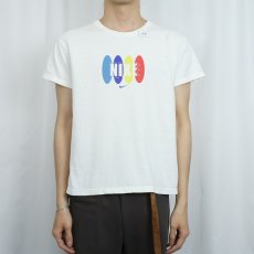 画像2: 90's NIKE USA製 ロゴプリントTシャツ L (2)