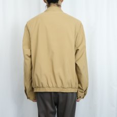 画像3: POLO Ralph Lauren ロゴ刺繍 チンスト付き ポリエステル スイングトップ XL (3)