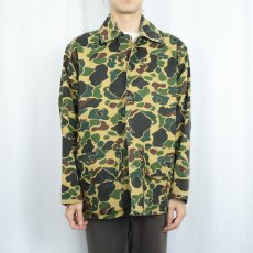 画像2: 70's SAFBAK ダックハンターカモ柄 コットンハンティングジャケット (2)