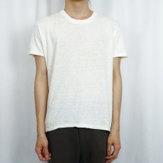 画像2: 〜80's ARROW USA製 "PAR" 無地Tシャツ XL (2)