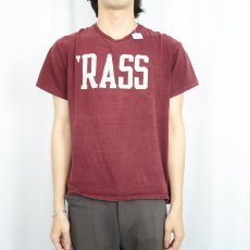 画像2: 60's〜 Stackton "'RASS" プリントTシャツ L (2)
