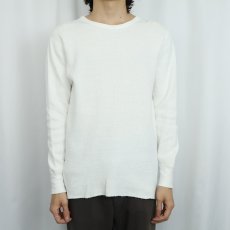 画像2: 70's JOCKEY USA製 サーマルロンT M (2)
