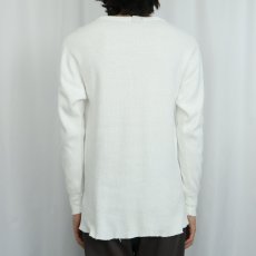 画像3: 70's JOCKEY USA製 サーマルロンT M (3)