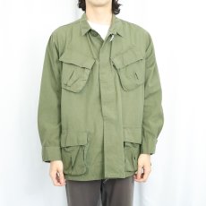画像2: 70's U.S.ARMY ジャングルファティーグジャケット 5th MEDIUM-REGULAR (2)