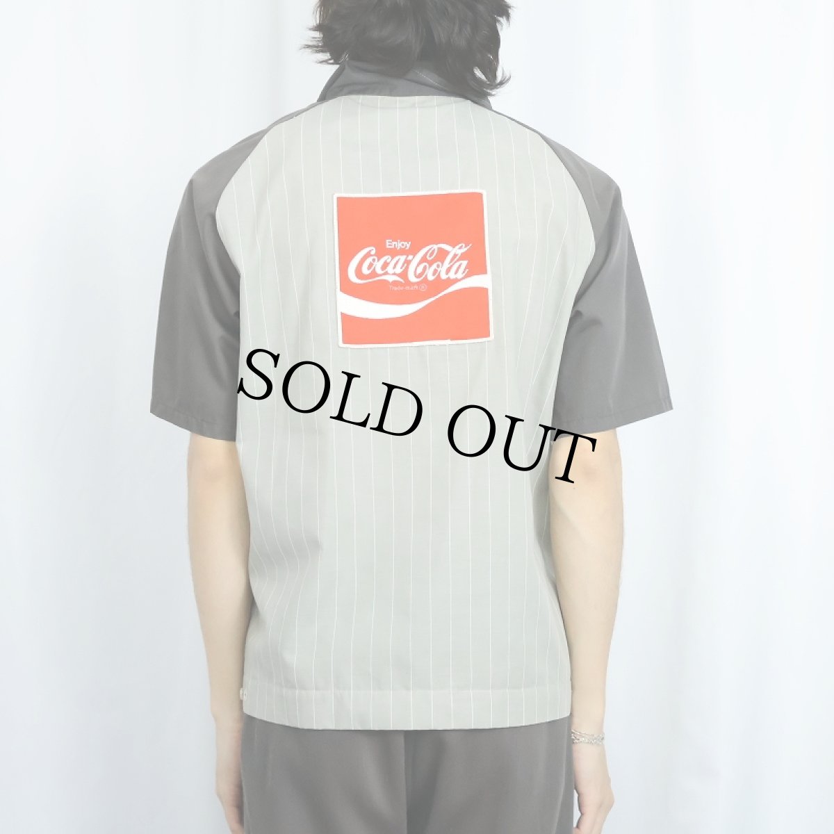 画像4: 70's PERMA-NEAT "Coca-Cola" ワッペン付き ワークシャツ (4)